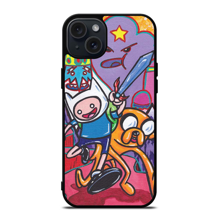ADVENTURE TIME ART iPhone 15 Plus Case Cover