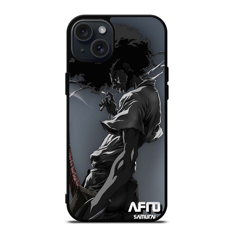 AFRO SAMURAI CARTOON iPhone 15 Plus Case Cover AFRO SAMURAI CARTOON iPhone 15 Plus Case Cover
