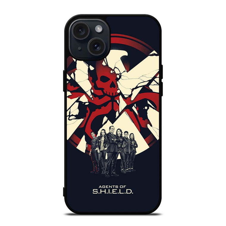 AGENTS OF SHIELD MARVEL iPhone 15 Plus Case Cover