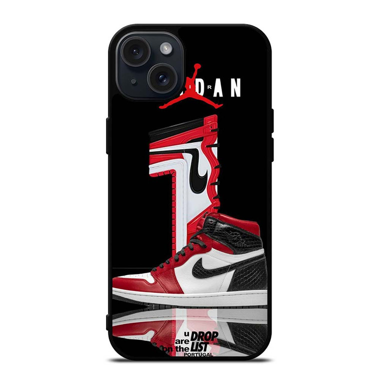 AIR FORCES SHOES JORDAN iPhone 15 Plus Case Cover