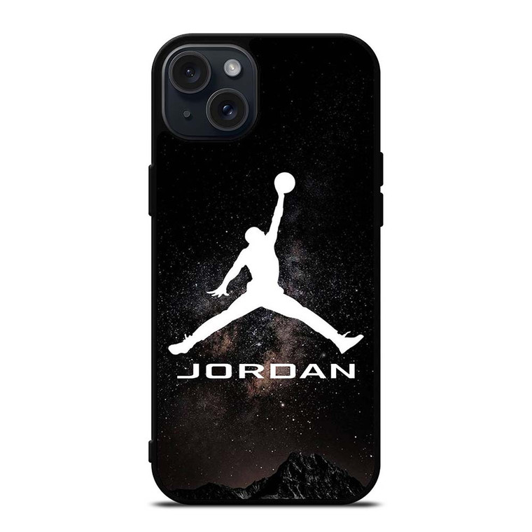 AIR JORDAN NIGH SKY LOGO iPhone 15 Plus Case Cover
