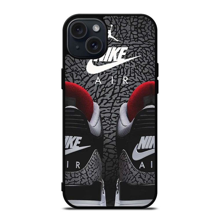 AIR JORDAN NIKE SNEAKERS iPhone 15 Plus Case Cover AIR JORDAN NIKE SNEAKERS iPhone 15 Plus Case Cover