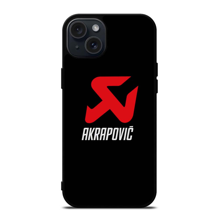 AKRAPOVIC EXHAUST LOGO iPhone 15 Plus Case Cover