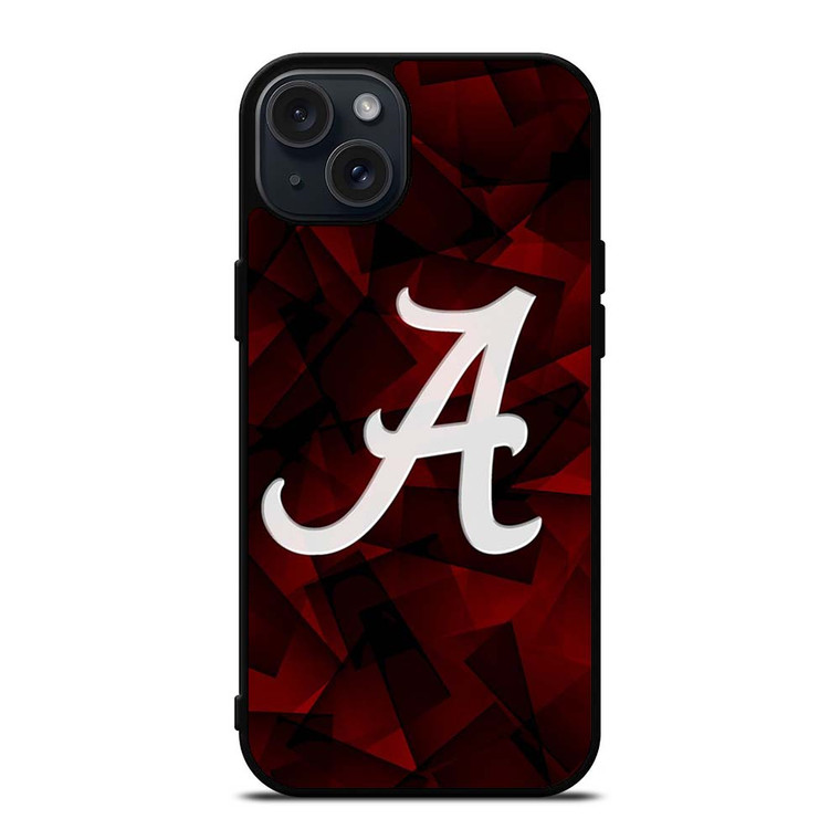 ALABAMA CRIMSON TIDE BADGE iPhone 15 Plus Case Cover
