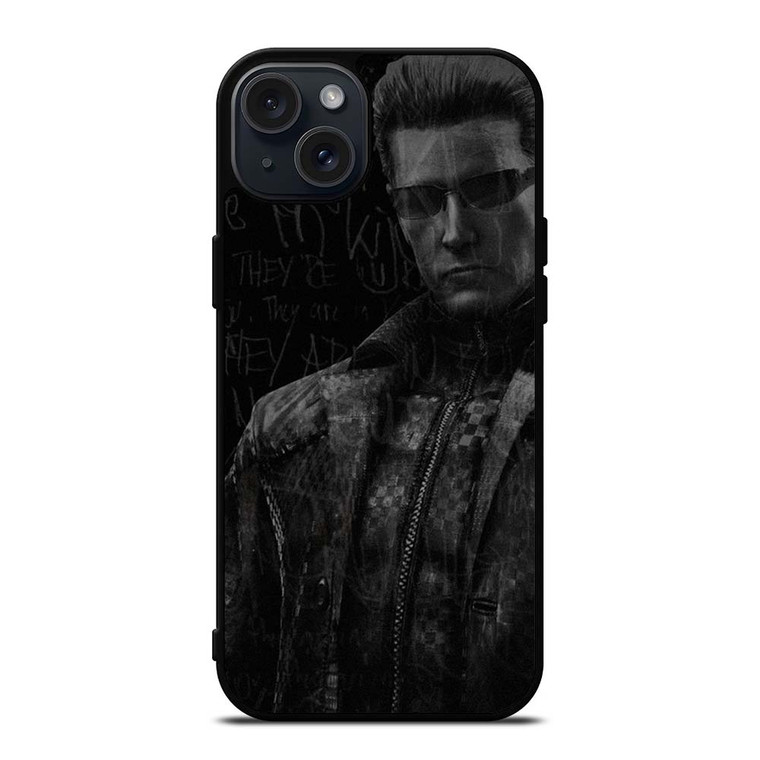 ALBERT WESKER RESIDENT EVIL GAMES iPhone 15 Plus Case Cover