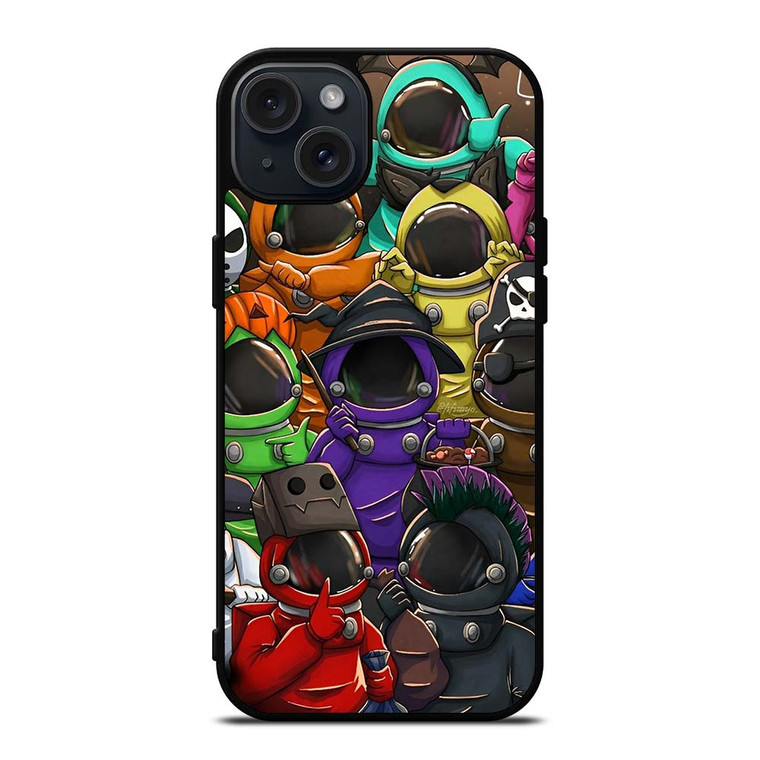 AMONG US HALLOWEN iPhone 15 Plus Case Cover AMONG US HALLOWEN iPhone 15 Plus Case Cover