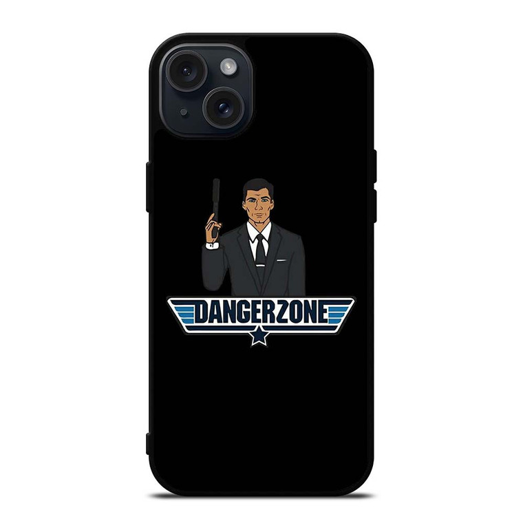 ARCHER CARTOON DANGERZONE iPhone 15 Plus Case Cover