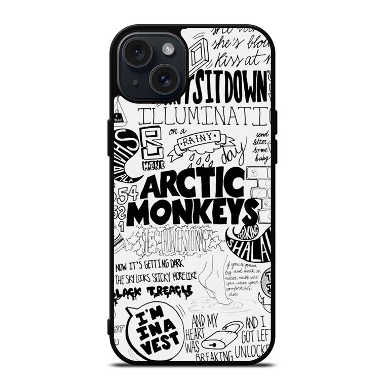 ARCTIC MONKEYS COLLAGE 2 iPhone 15 Plus Case Cover