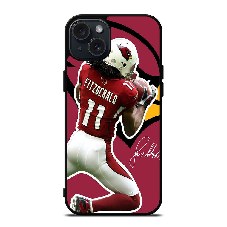 ARIZONA CARDINALS LARRY FITZGERALD 2 iPhone 15 Plus Case Cover ARIZONA CARDINALS LARRY FITZGERALD 2 iPhone 15 Plus Case Cover