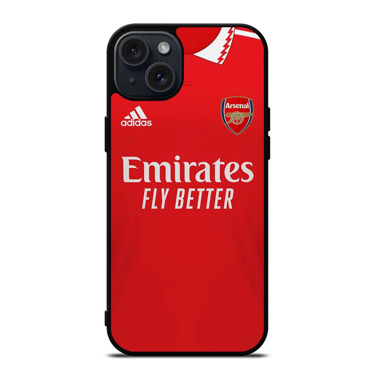 ARSENAL FC 2022 KIT iPhone 15 Plus Case Cover ARSENAL FC 2022 KIT iPhone 15 Plus Case Cover