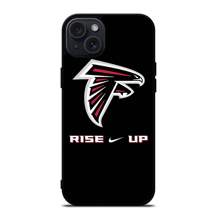 ATALANTA FALCONS NIKE RISE UP iPhone 15 Plus Case Cover