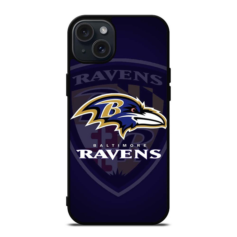 BALTIMORE RAVENS NFL LOGO iPhone 15 Plus Case Cover BALTIMORE RAVENS NFL LOGO iPhone 15 Plus Case Cover