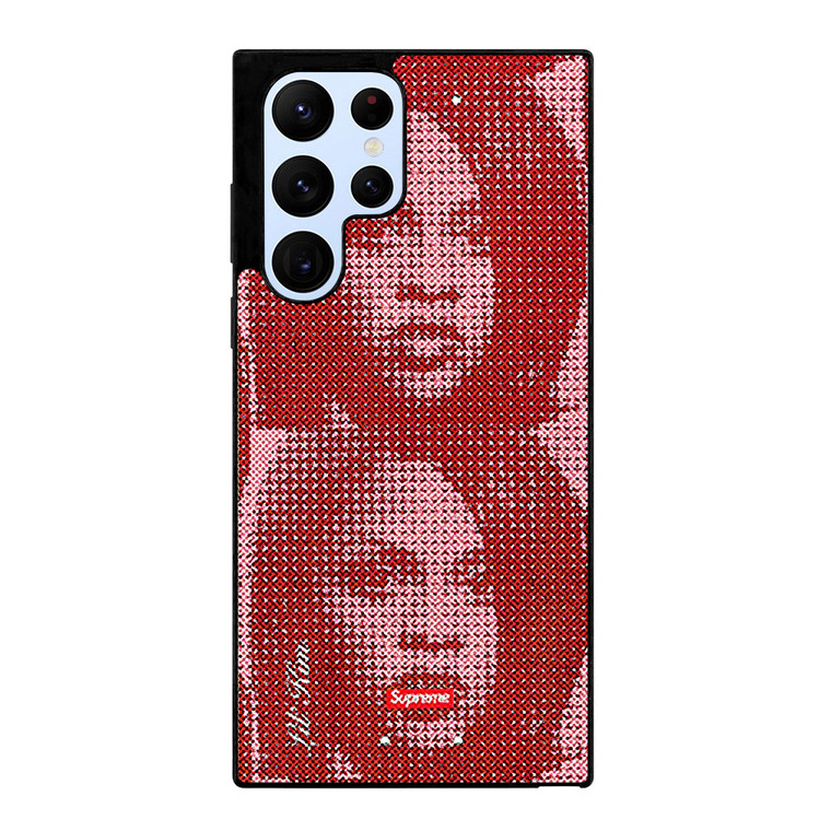 SUPREME LIL KIM RED Samsung Galaxy S22 Ultra Case Cover
