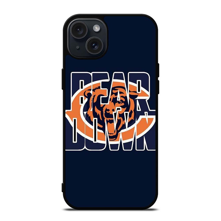 BEAR DOWN CHICAGO BEARS iPhone 15 Plus Case Cover