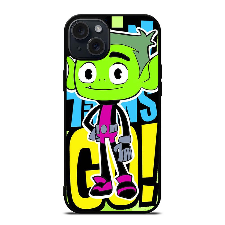 BEAST BOY TEEN TITANS GO iPhone 15 Plus Case Cover