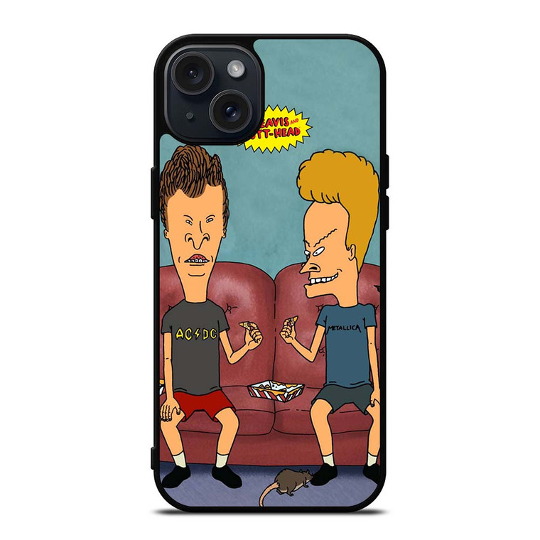 BEAVIS AND BUTTHEAD MTV CARTOON iPhone 15 Plus Case Cover