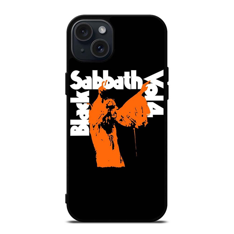 BLACK SABBATH VOL 4 ALBUM COVER iPhone 15 Plus Case Cover