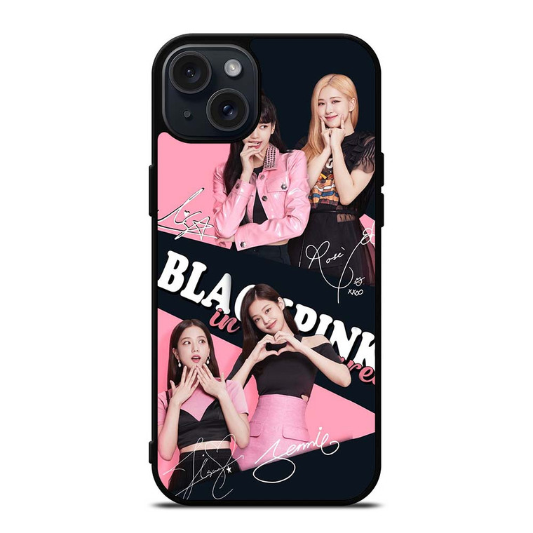 BLACKPINK CUTE iPhone 15 Plus Case Cover BLACKPINK CUTE iPhone 15 Plus Case Cover