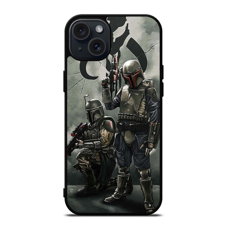 BOBA FETT STAR WARS  iPhone 15 Plus Case Cover