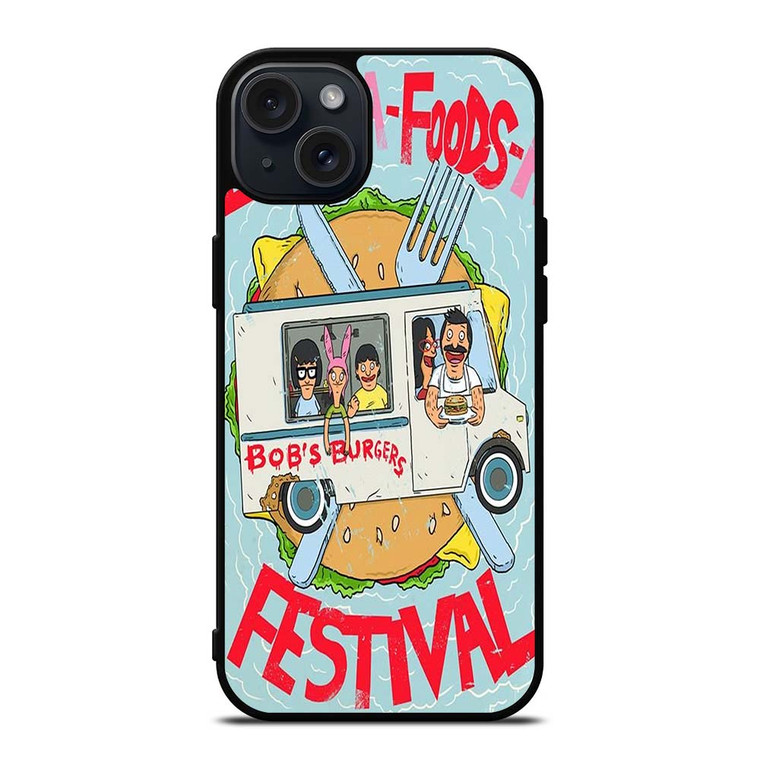 BOBS BURGERS FESTIVAL CARTOON iPhone 15 Plus Case Cover