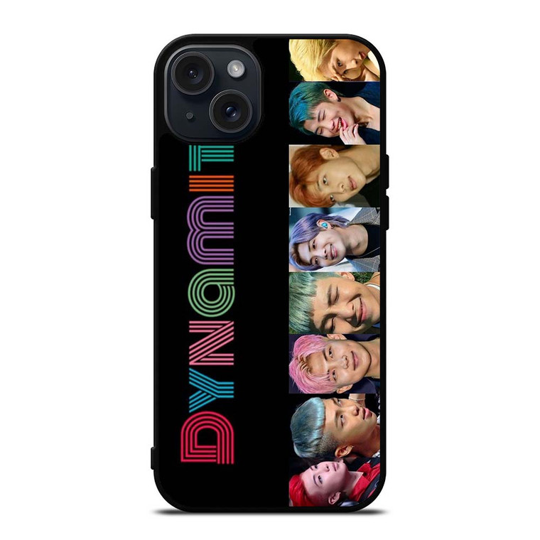 BTS DYNAMITE MEMBER COLLAGE iPhone 15 Plus Case Cover