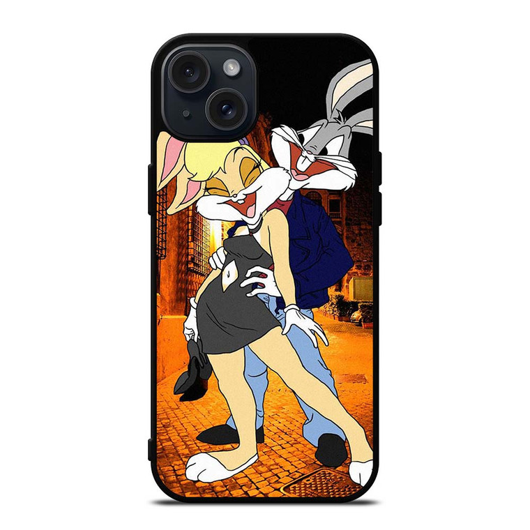 BUGS AND LOLA BUNNY LOONEY TUNES iPhone 15 Plus Case Cover