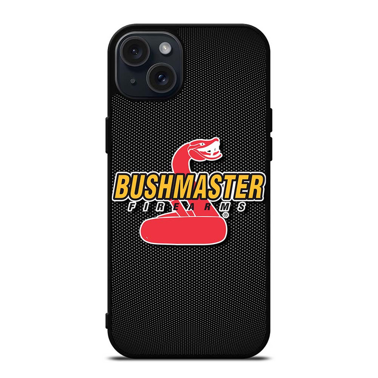BUSHMASTER FIREARMS METAL LOGO iPhone 15 Plus Case Cover