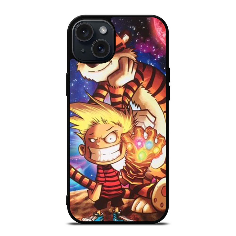 CALVIN AND HOBBES INFINITY GAUNTLET iPhone 15 Plus Case Cover