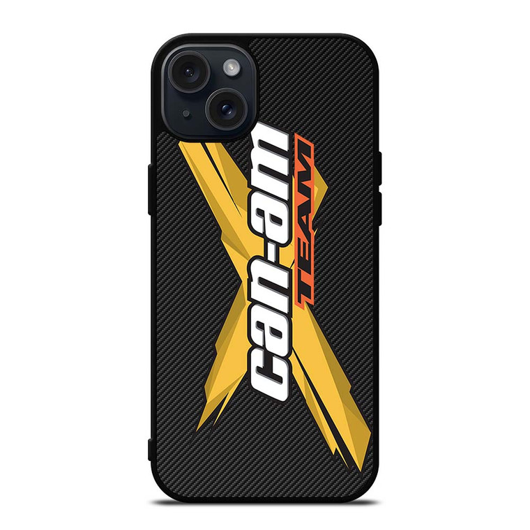 CAN AM X TEAM CARBON iPhone 15 Plus Case Cover