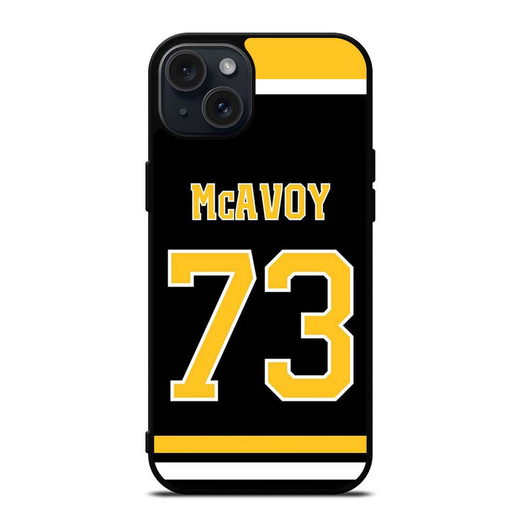 CHARLIE MCAVOY BOSTON BRUINS NHL iPhone 15 Plus Case Cover