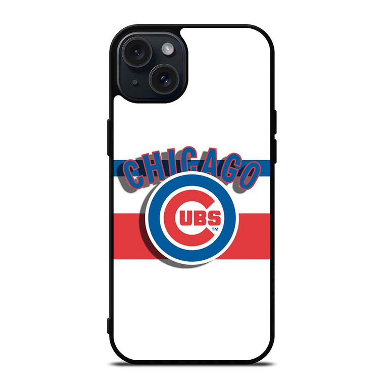 CHICAGO CUBS MLB SIMPEL LOGO iPhone 15 Plus Case Cover