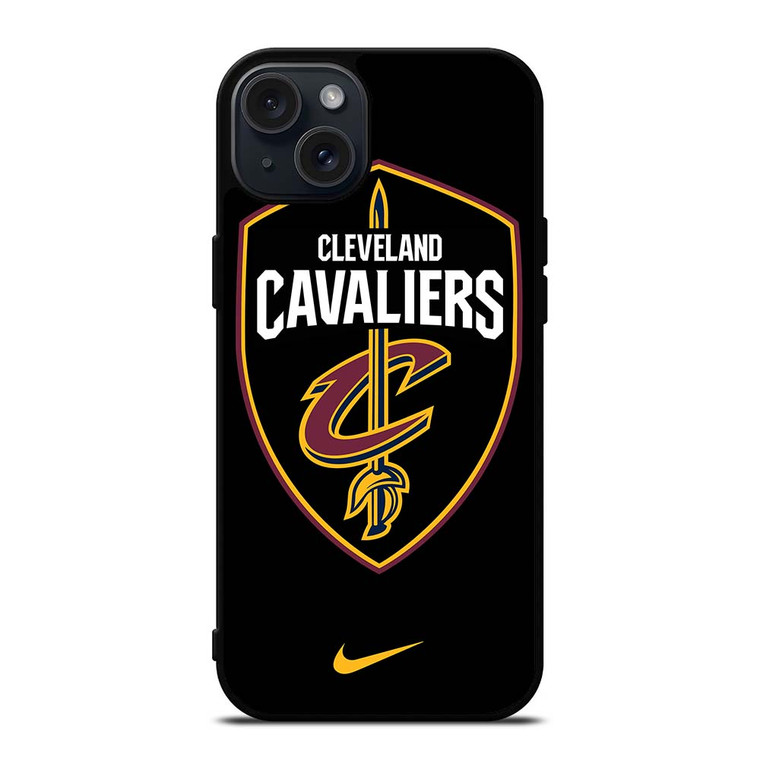 CLEVELAND CAVALIERS NIKE LOGO iPhone 15 Plus Case Cover
