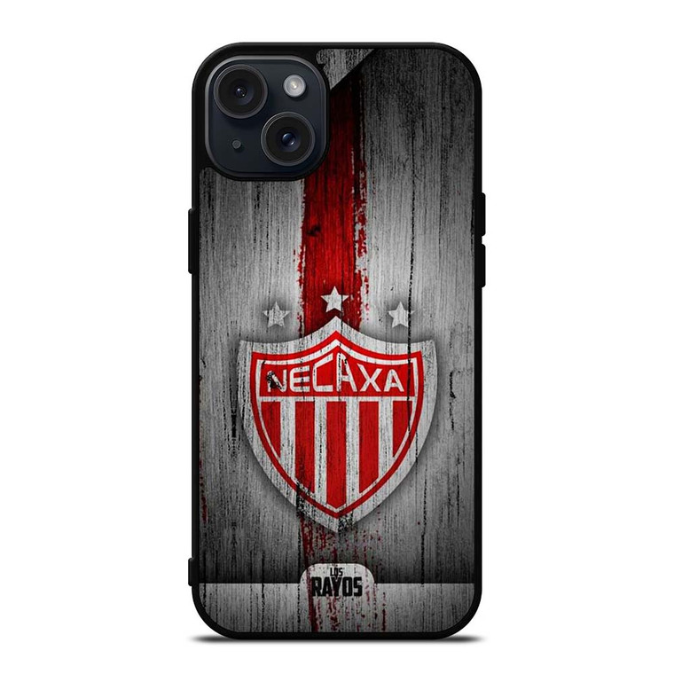 CLUB NECAXA WOODEN LOGO iPhone 15 Plus Case Cover
