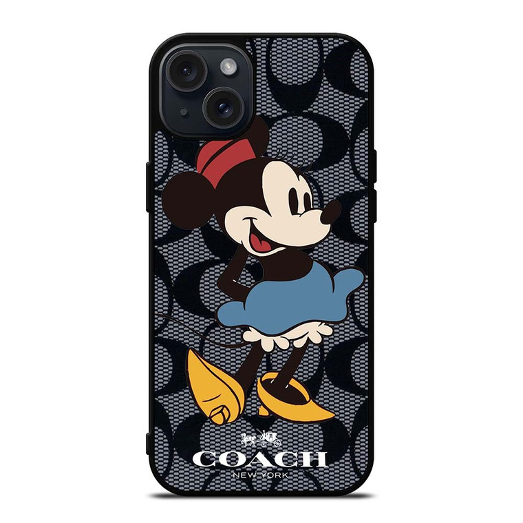 COACH MINNIE MOUSE  iPhone 15 Plus Case Cover