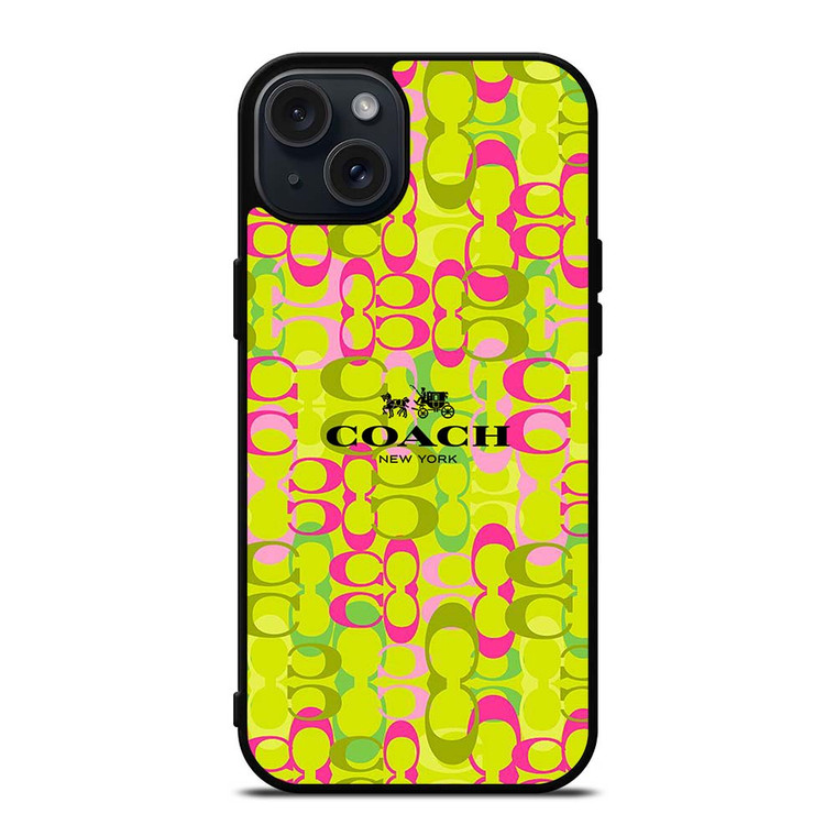 COACH NEW YORK NEW DESIGN iPhone 15 Plus Case Cover
