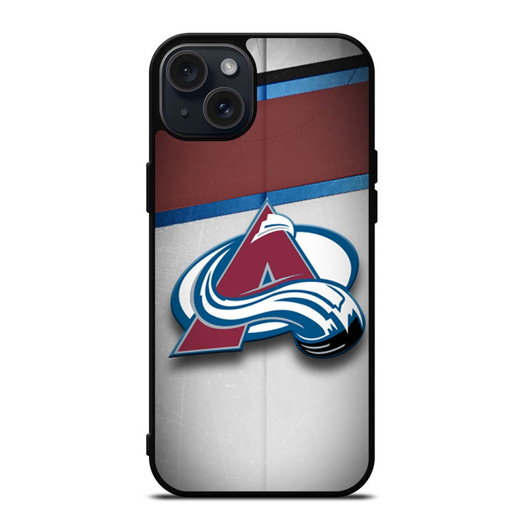 COLORADO AVALANCHE LOGO iPhone 15 Plus Case Cover