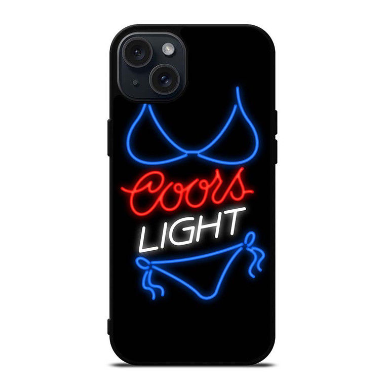 COORS LIGHT BEER BIKINI iPhone 15 Plus Case Cover