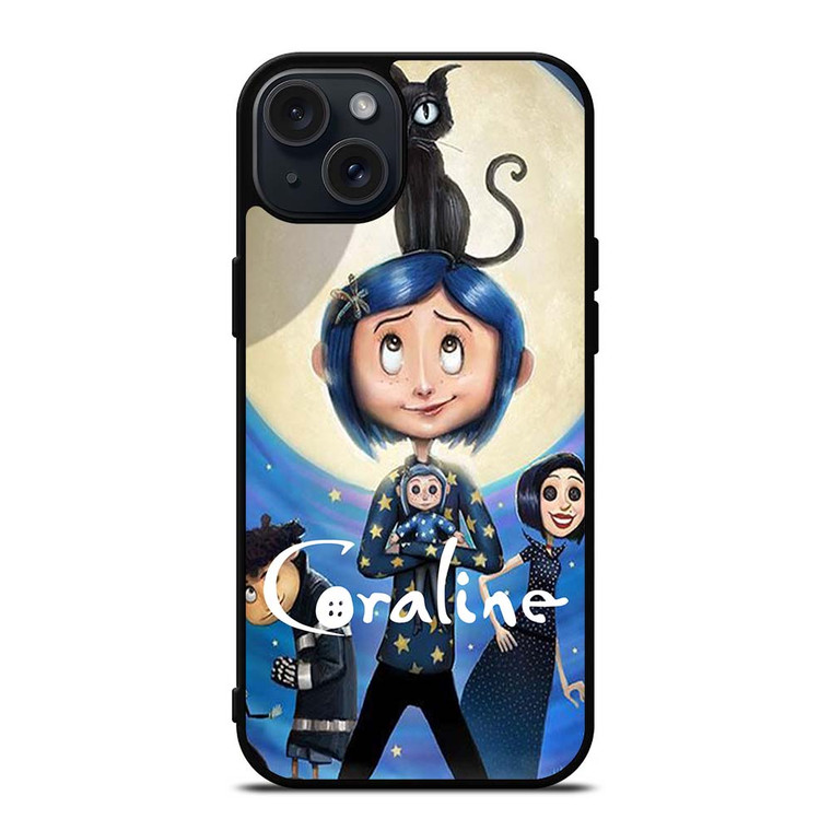 CORALINE CARTOON  iPhone 15 Plus Case Cover