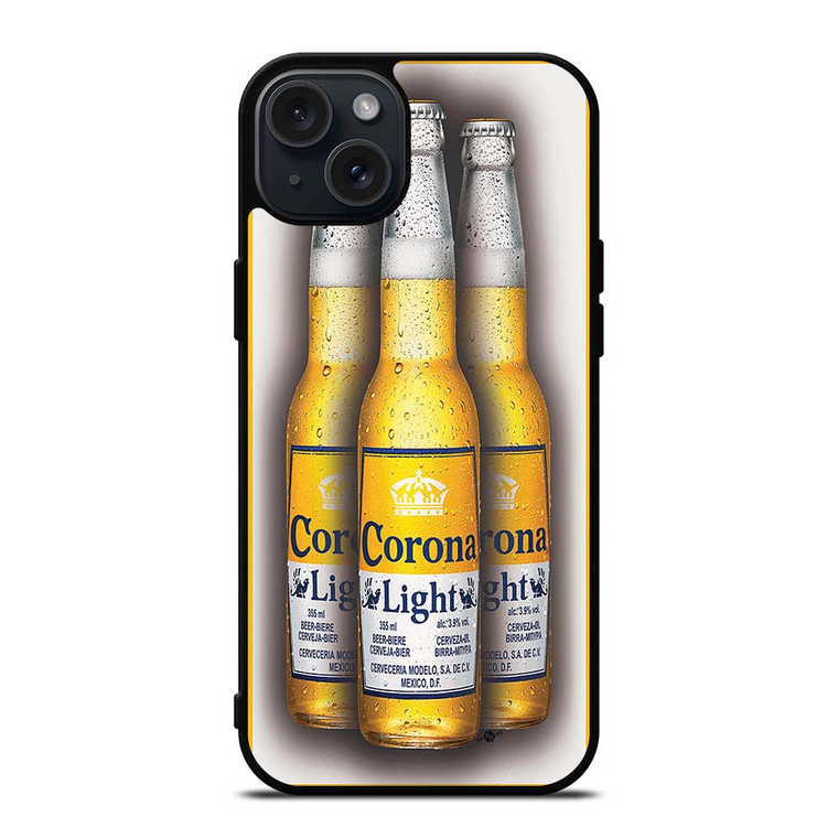 CORONA LIGHT BEER BOTTLE iPhone 15 Plus Case Cover