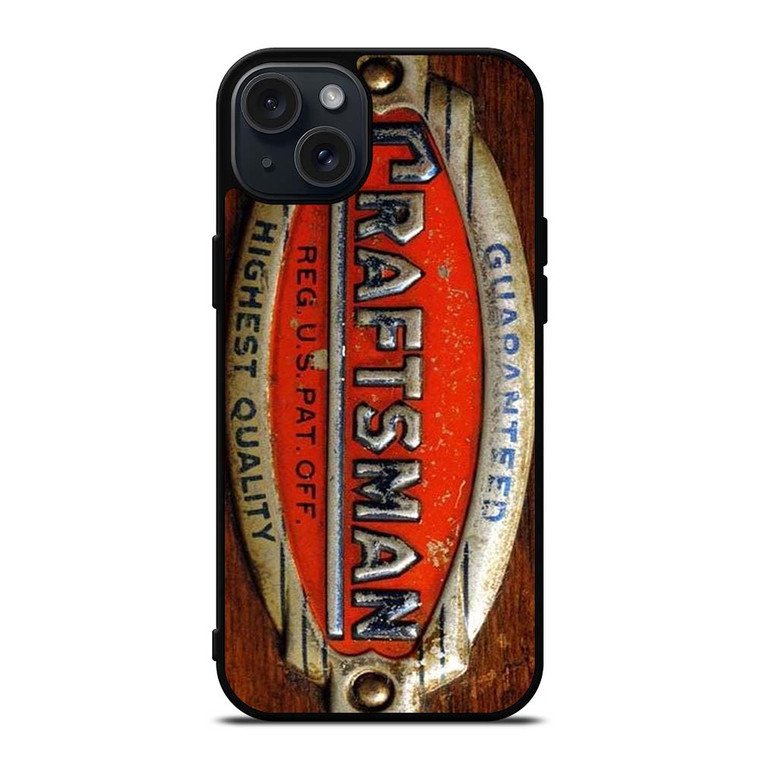 CRAFTSMAN TOOLS LOGO BADGE iPhone 15 Plus Case Cover CRAFTSMAN TOOLS LOGO BADGE iPhone 15 Plus Case Cover
