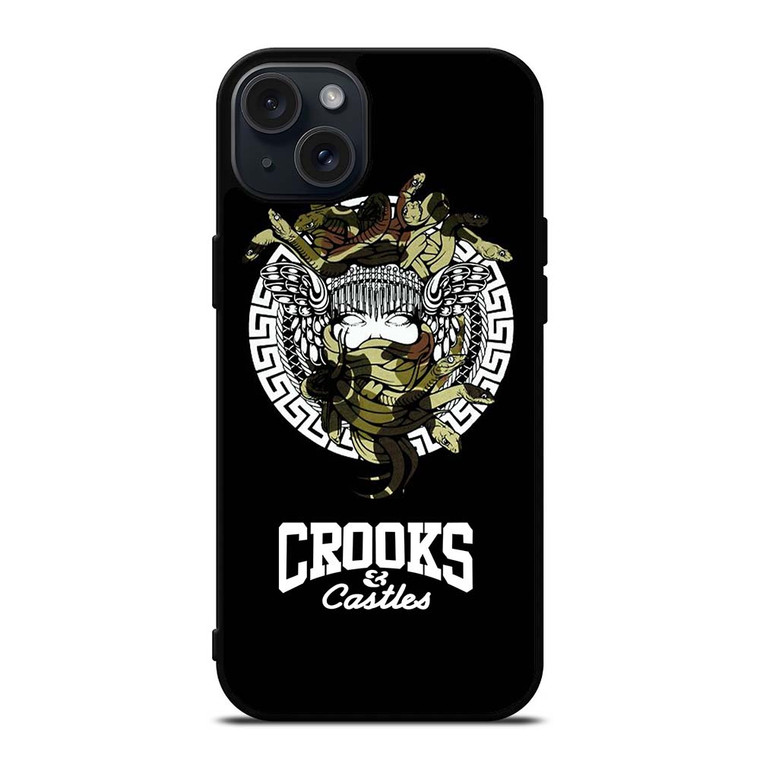 CROOKS AND CASTLES BANDANA SYMBOL iPhone 15 Plus Case Cover