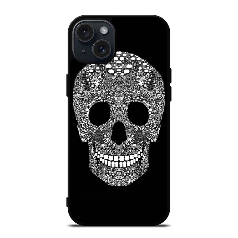 DAY OF THE DEAD SKULL iPhone 15 Plus Case Cover