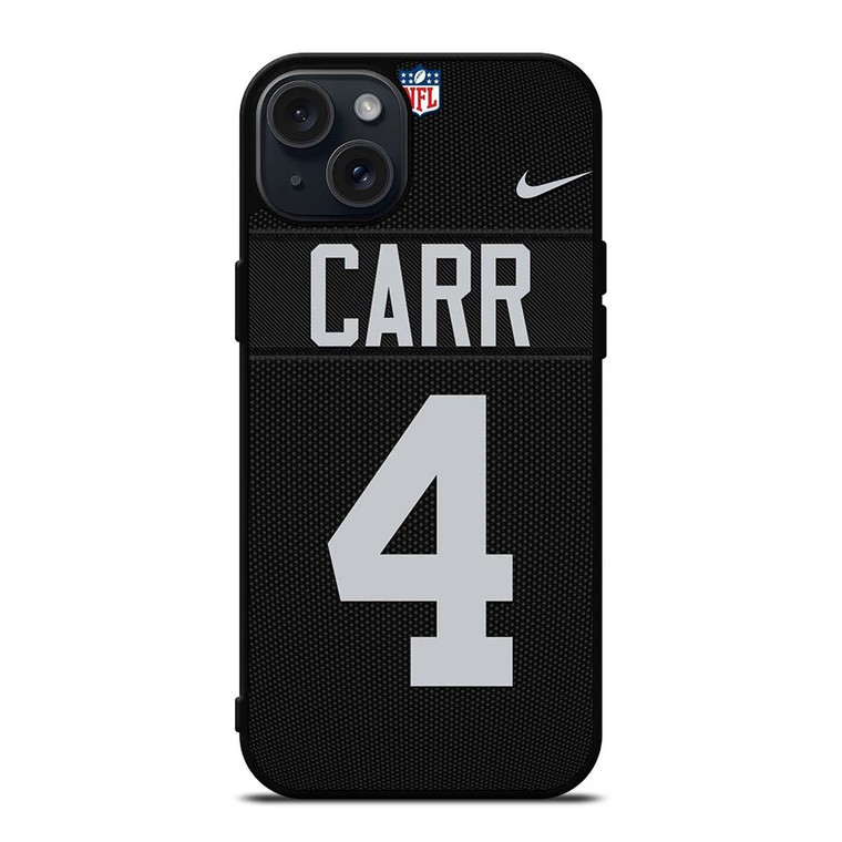 DEREK CARR LAS VEGAS RAIDERS NFL KIT iPhone 15 Plus Case Cover