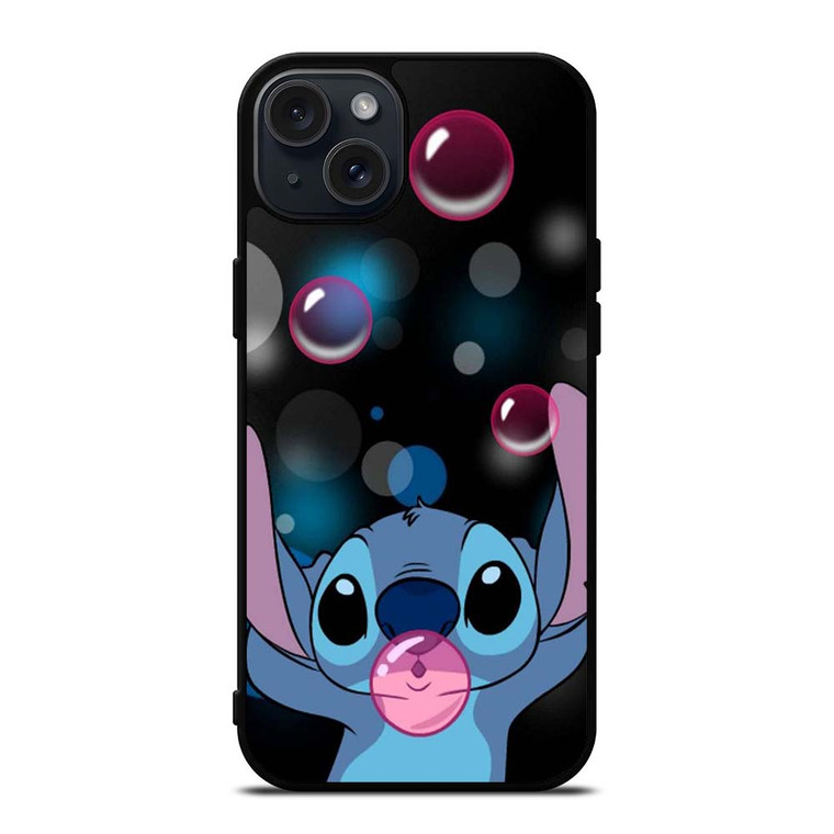 DISNEY STITCH BUBBLE GUM iPhone 15 Plus Case Cover