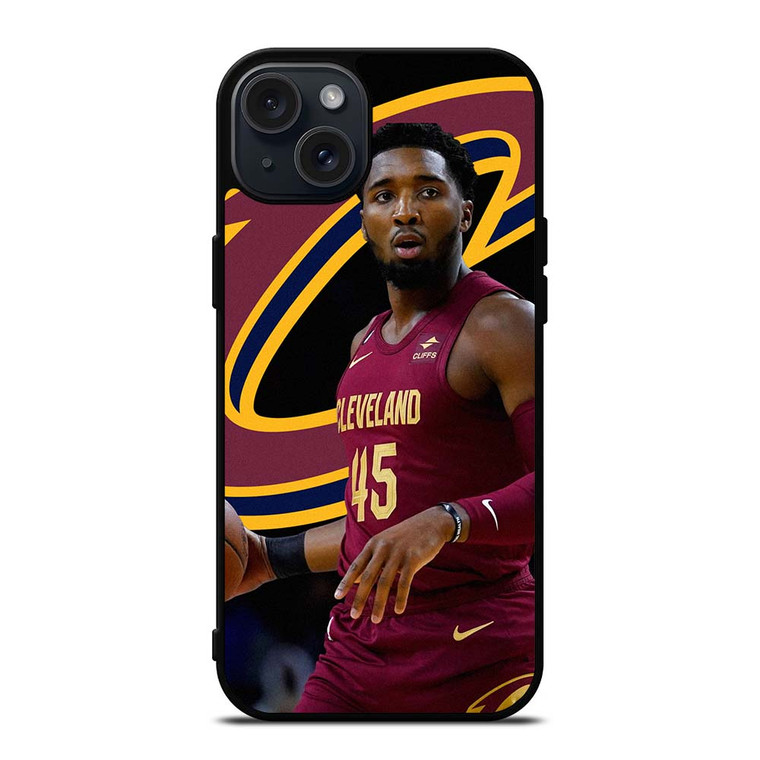DONOVAN MITCHELL CLEVELAND CAVALIERS NBA iPhone 15 Plus Case Cover