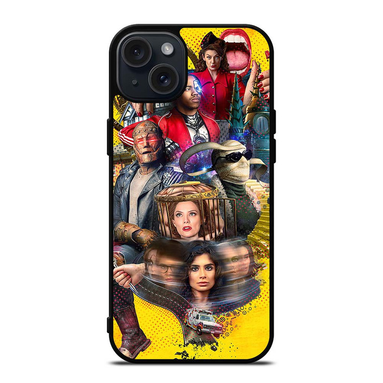 DOOM PATROL CHARACTERS iPhone 15 Plus Case Cover