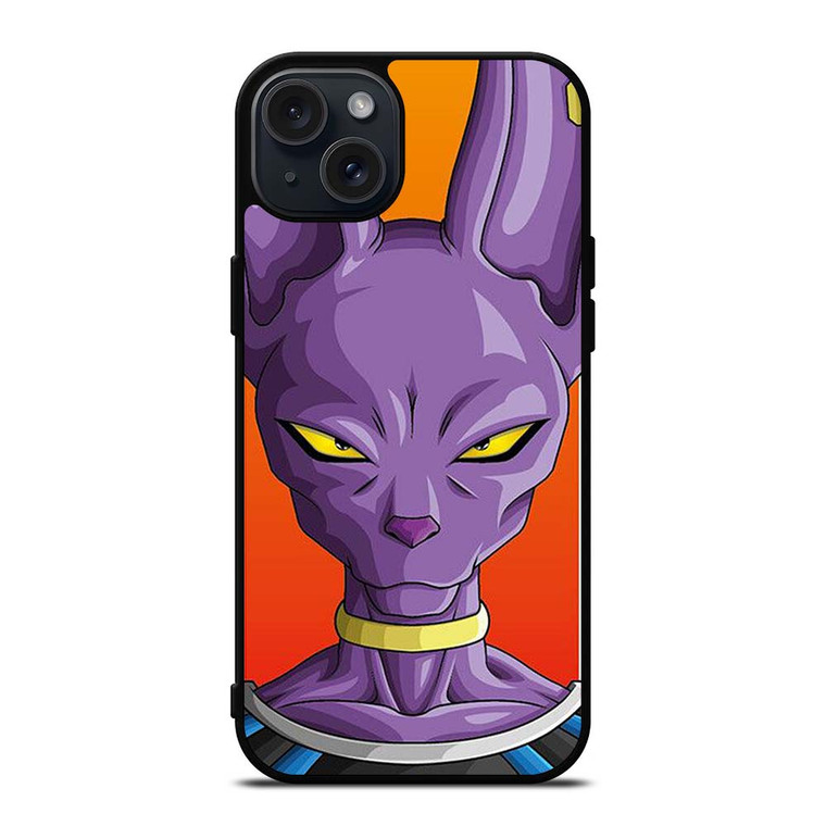 DRAGON BALL LORD BEERUS ANIME MANGA iPhone 15 Plus Case Cover