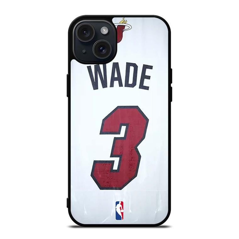 DWYANE WADE MIAMI HEAT 3 iPhone 15 Plus Case Cover