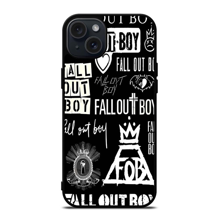 FALL OUT BOY BAND ROCK iPhone 15 Plus Case Cover