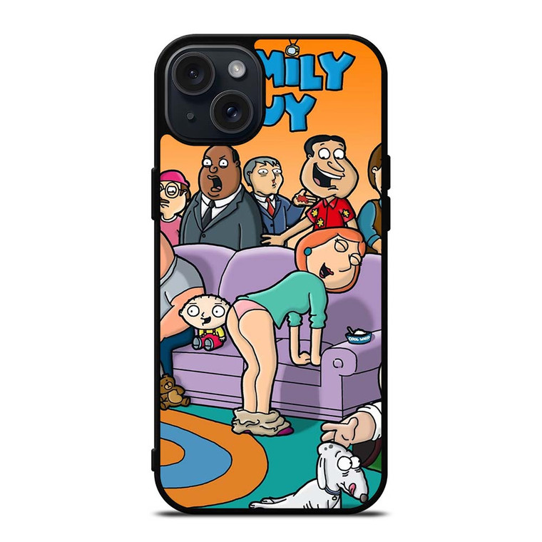FAMILY GUY CARTOON CHARACTERS iPhone 15 Plus Case Cover